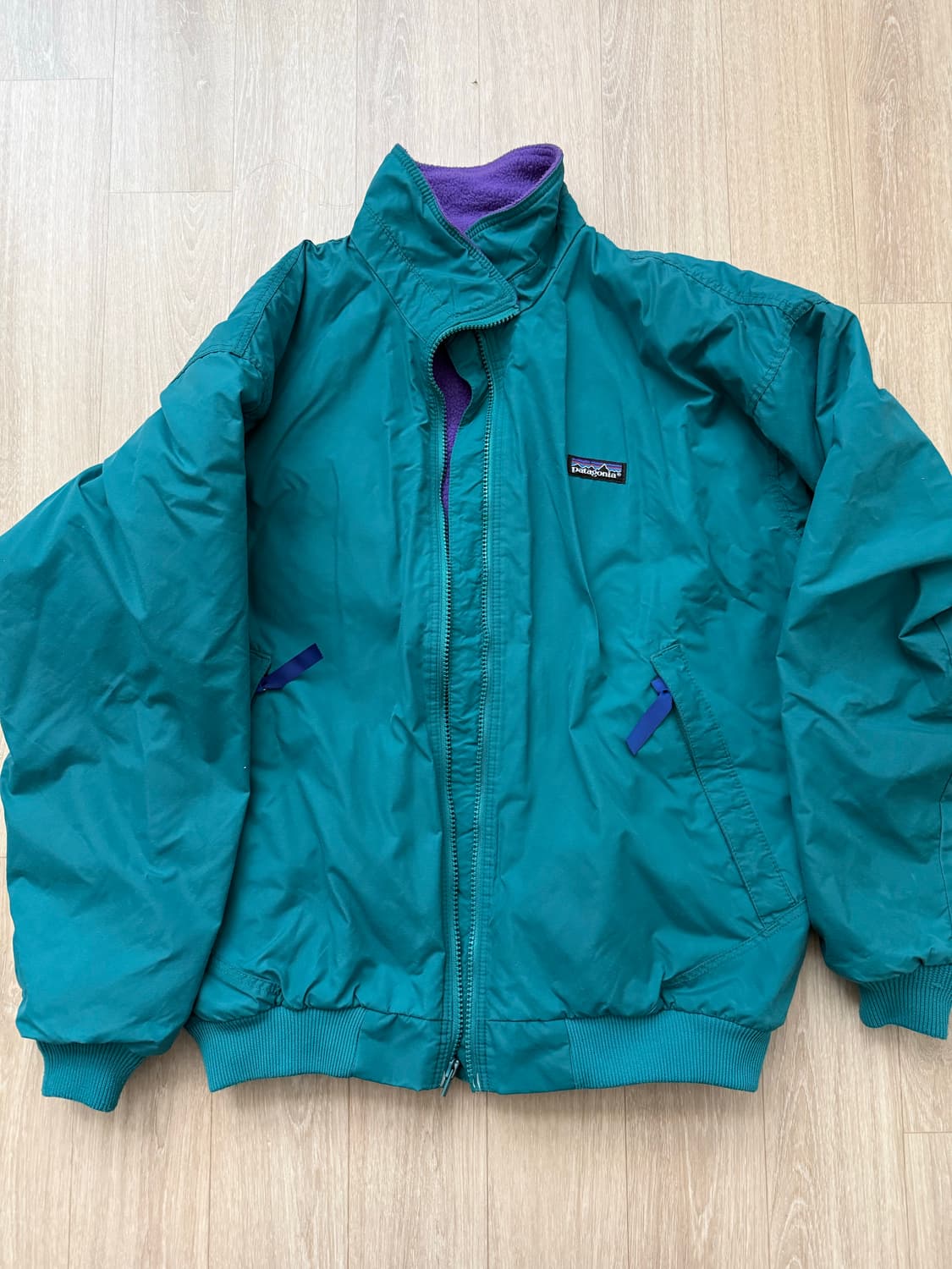 80s 파타고니아 쉘드 신칠라 봄버 자켓 상품이미지1