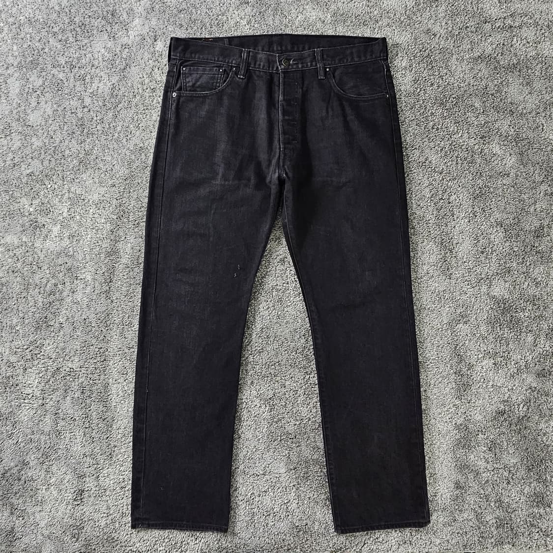 LEVI'S 501 블랙 데님 팬츠 상품이미지1