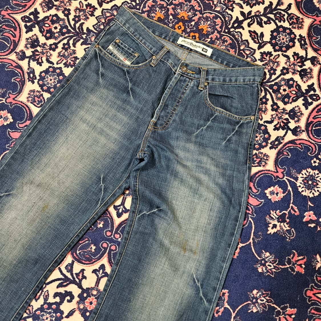 디젤(Diesel) 빈티지 포켓 워시드 데님 팬츠 30 상품이미지4