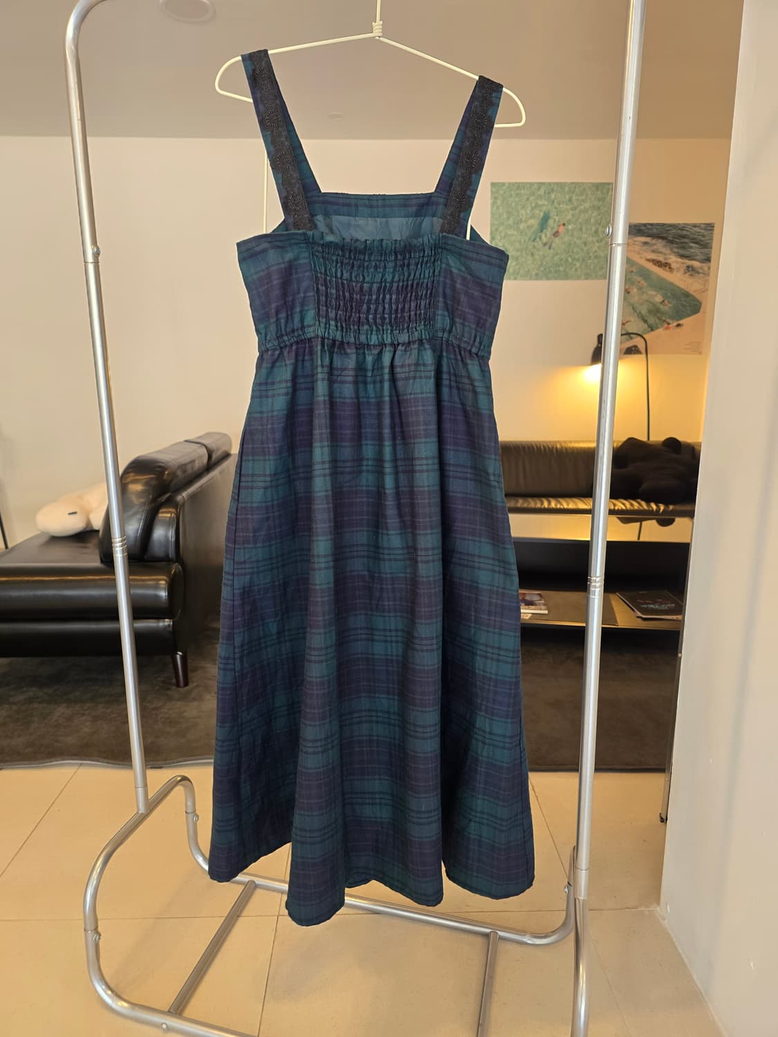 axes femme 체크원피스 상품이미지2