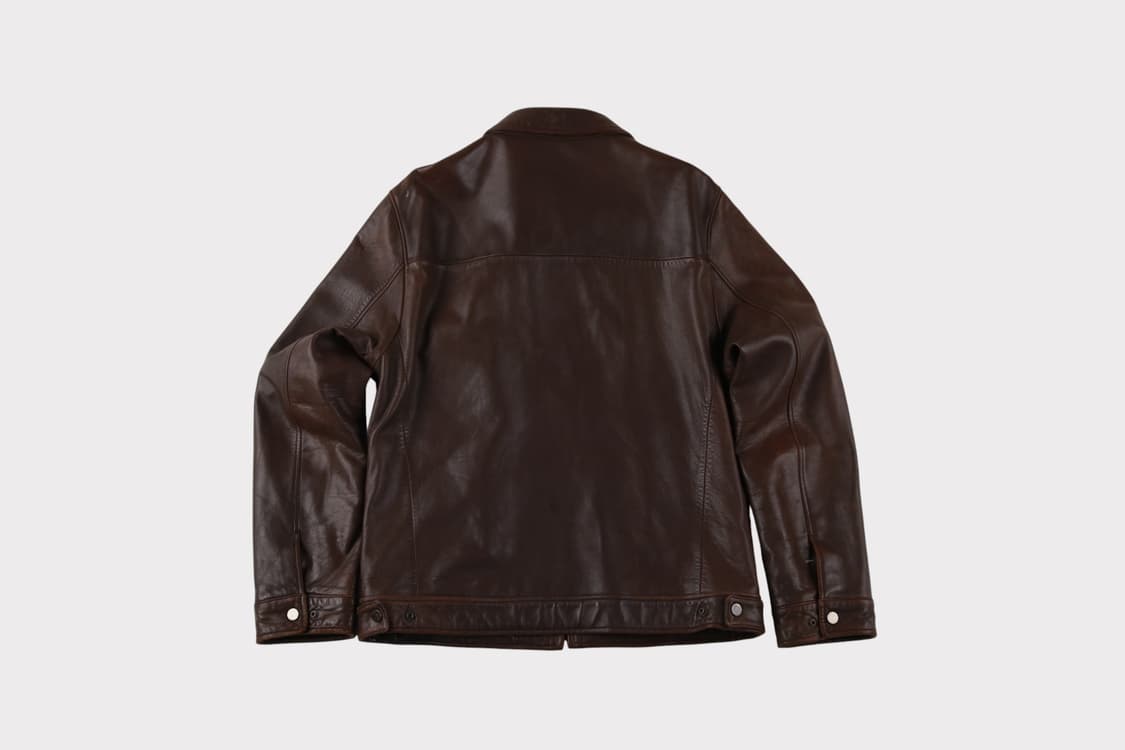 [XL] 00's 빈폴 양가죽 블루종 자켓 상품이미지8