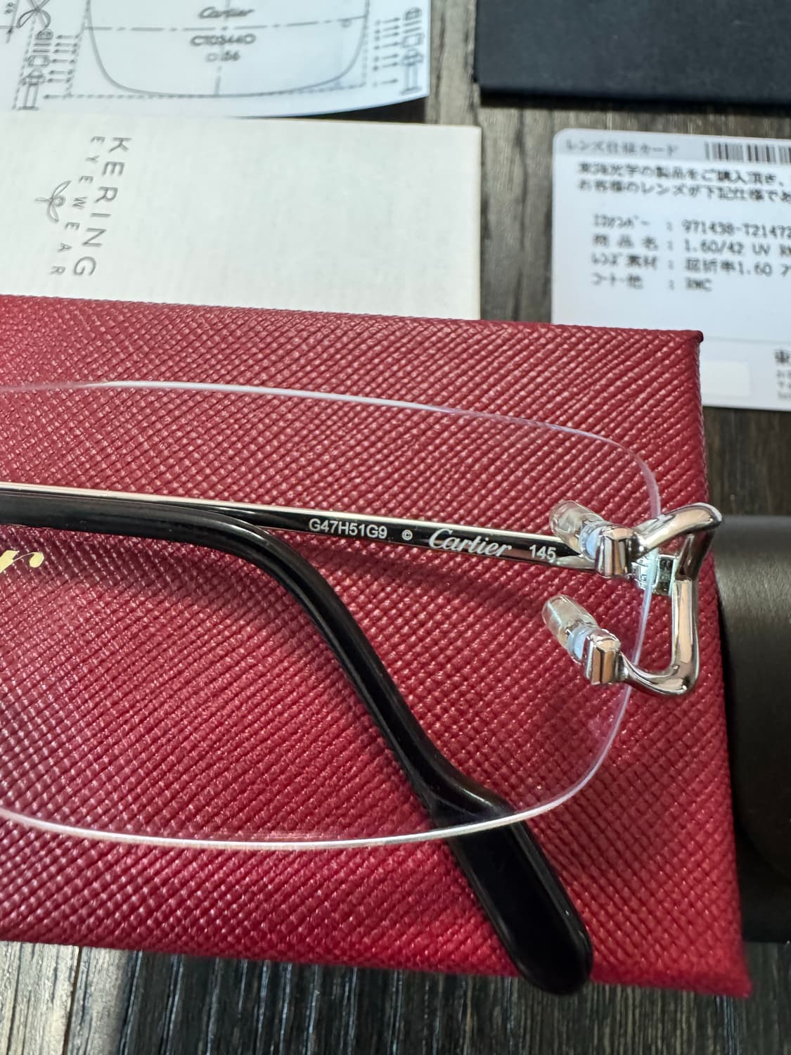 Cartier 까르띠에 무테안경 ct03440 상품이미지4
