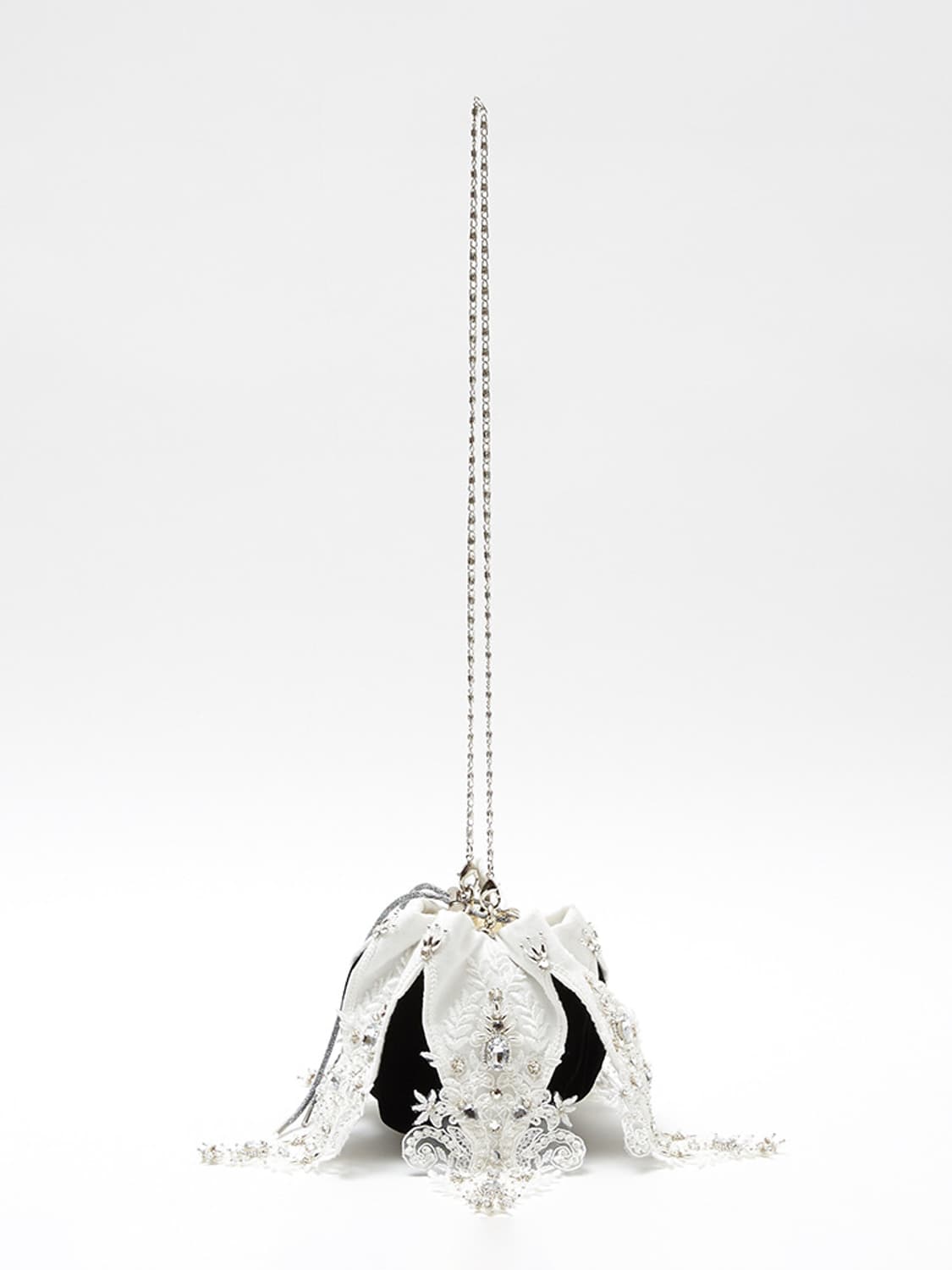 타나카 다이스케 블랙 크리스탈 체인 백 상품이미지1