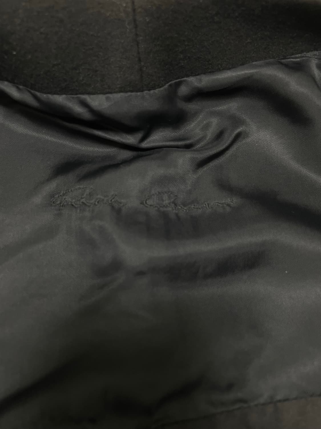 릭 오웬스 fw11 레더슬리브 카라리스 울코트 상품이미지6