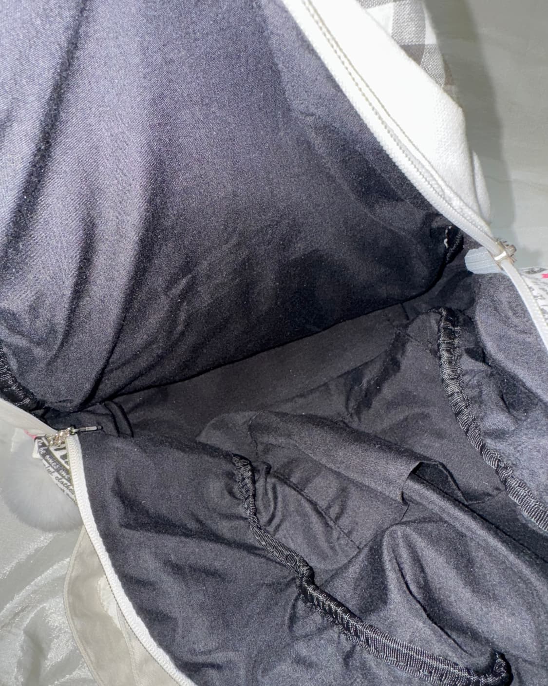 Y2K 니혼진 모리걸 핑크 체크 딸기우유 백팩 히메갸루 상품이미지5