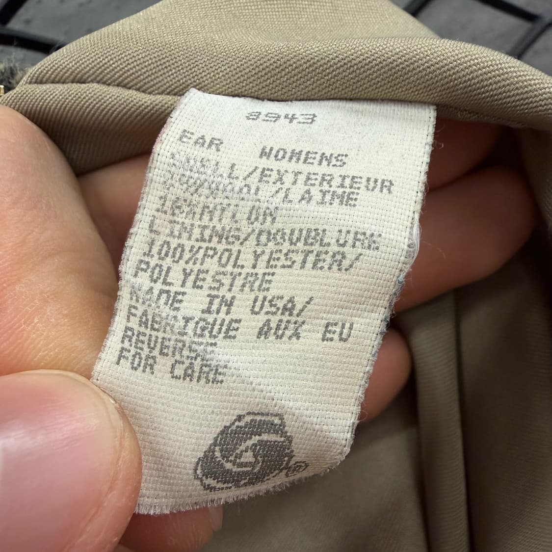 울리치 울 블랭킷 후드자켓 플라잉구스 패턴 사이드 포켓 디테일 카키 상품이미지8