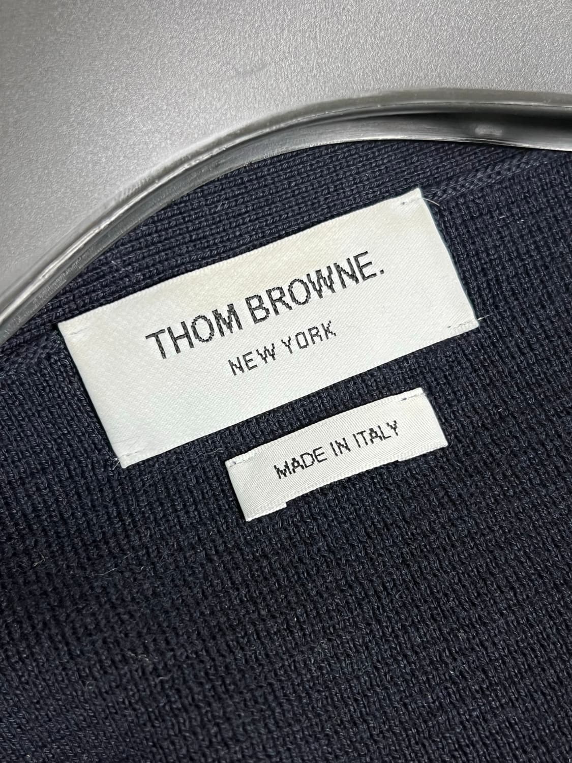 [정품] 3 톰브라운 밀라노스티치 금장 가디건 상품이미지5