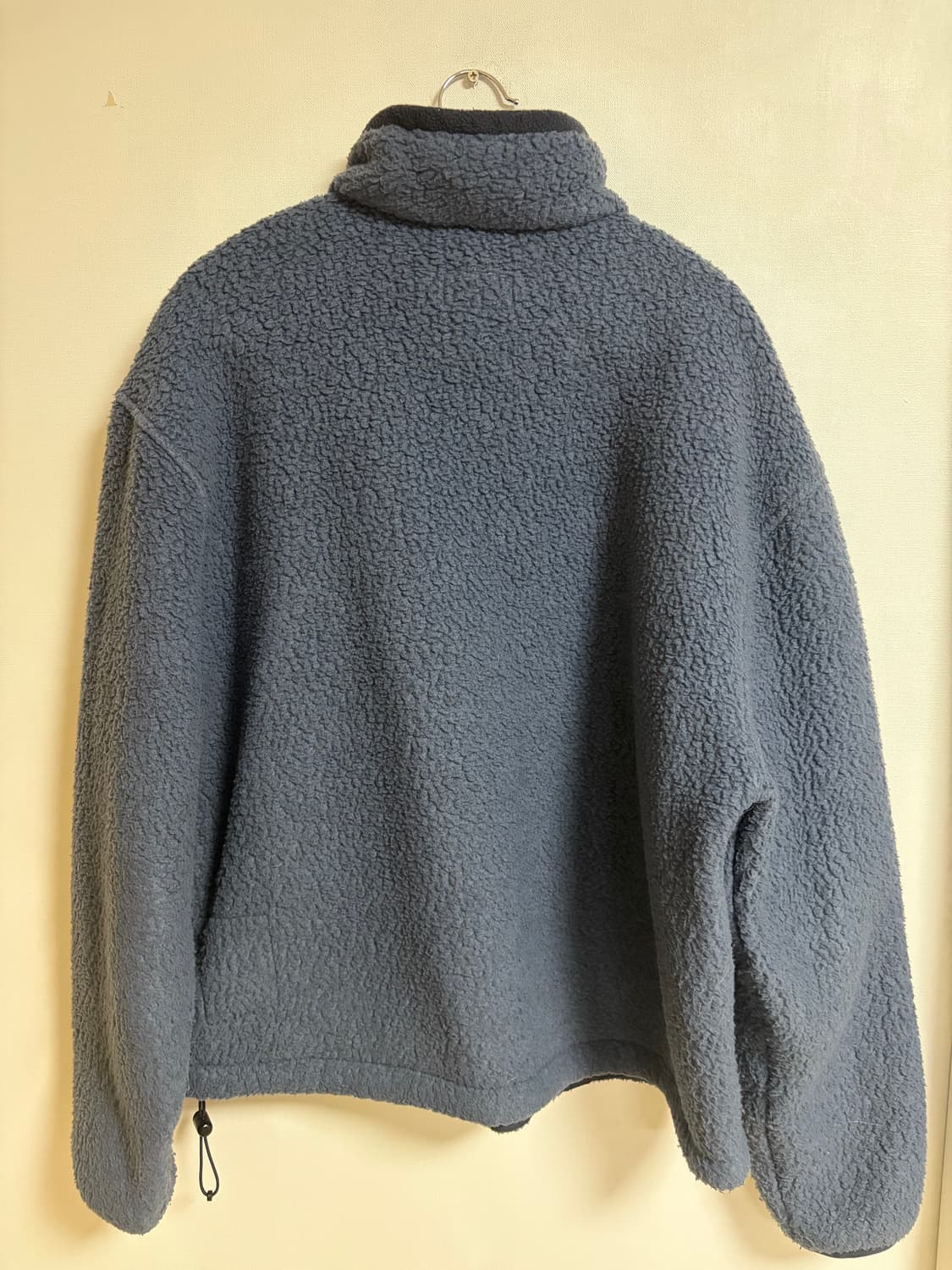 [S]카키스 쉐르파 하프 집 풀오버 네이비 상품이미지2