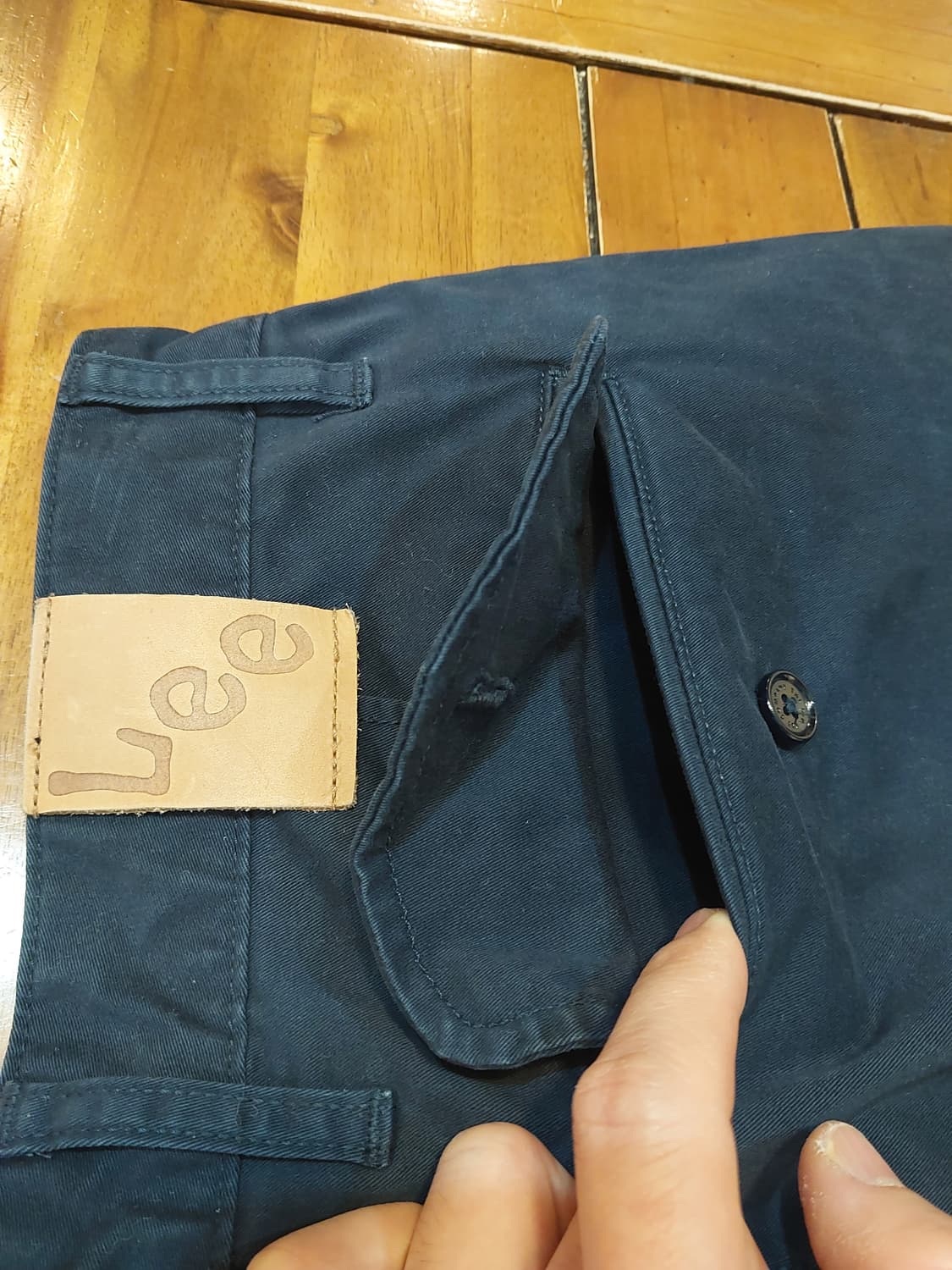 LEE 네이비 치노 팬츠 28사이즈  상품이미지9