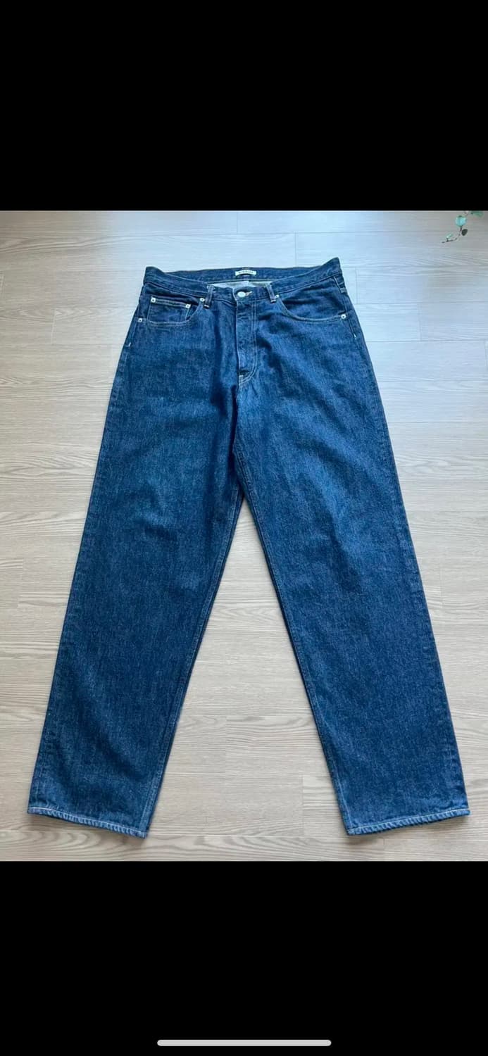 오라리 하드트위스트 와이드데님 5p 34 상품이미지1