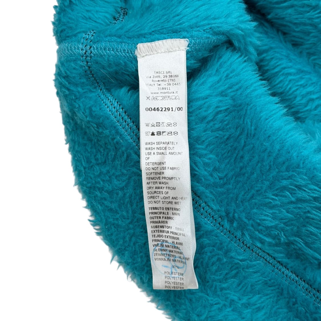 몬츄라 빈티지 폴라텍 플리스 넥워머 아쿠아민트 블루 상품이미지4