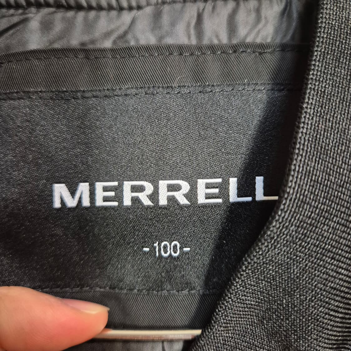MERRELL 블랙 롱 항공점퍼 100 상품이미지3