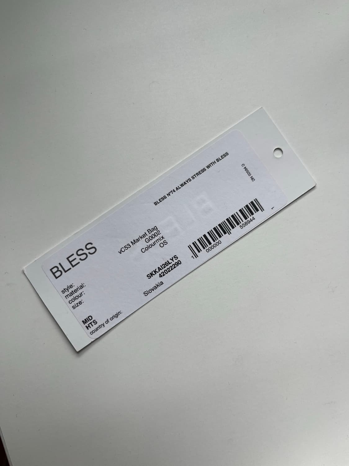 Bless 자가드 가방 상품이미지6