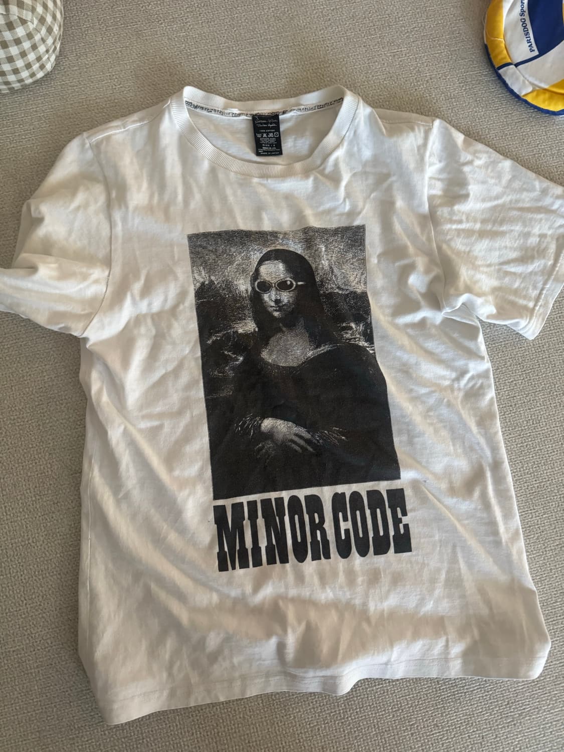 [3]넘버나인 모나리자 티셔츠 상품이미지1