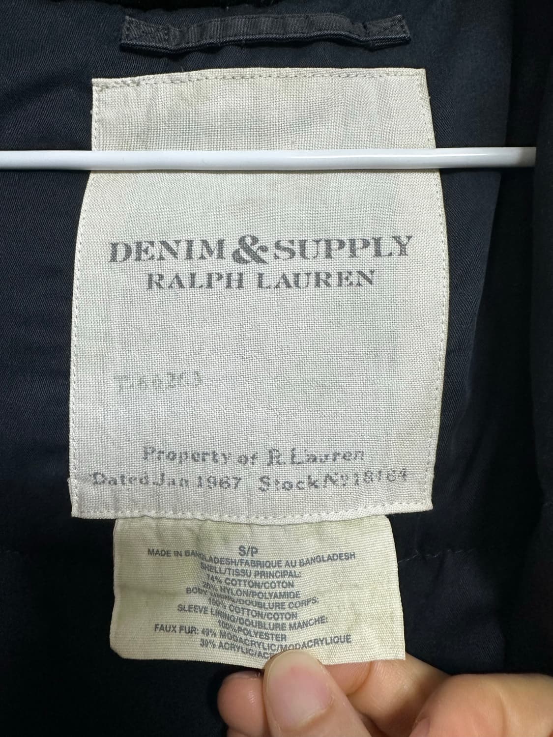 Denim&supply n3b 블랙 상품이미지5