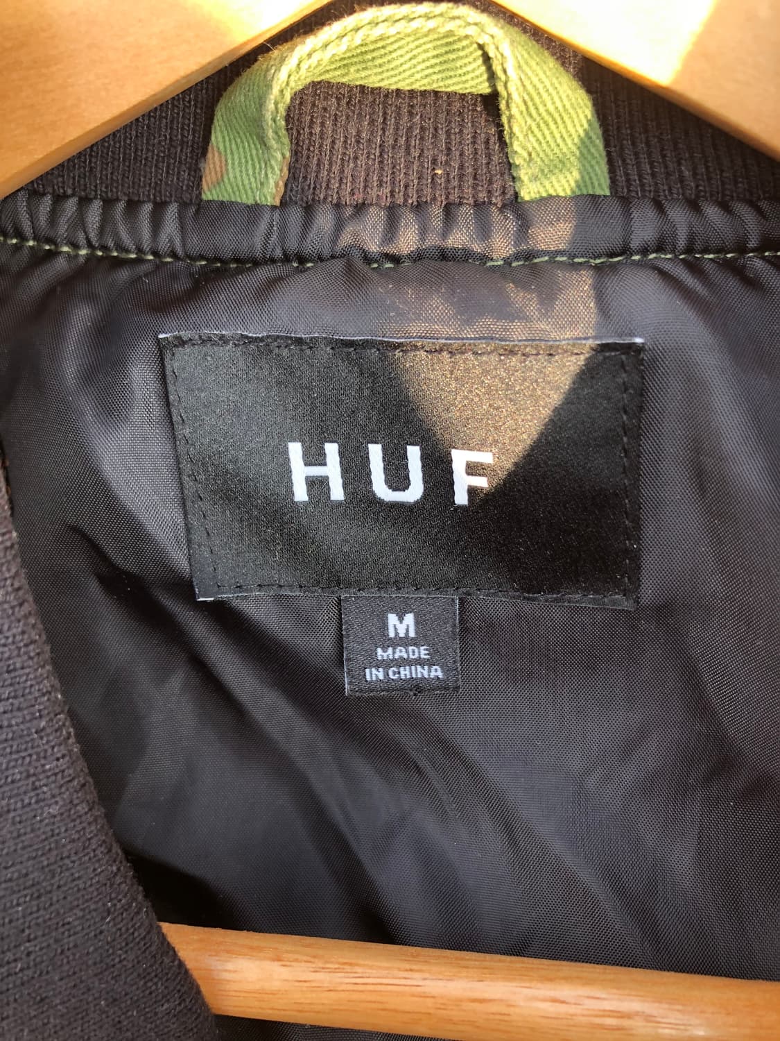 허프(HUF) 카모플라주 바시티 자켓 상품이미지5