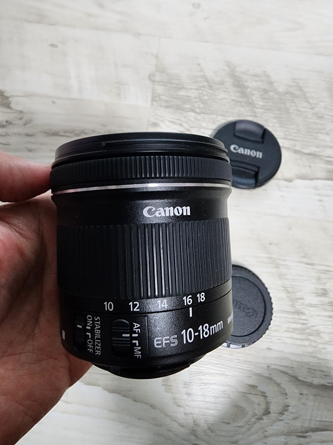 캐논 EF-S 10-18mm f4.5~5.6 USM 광각 렌즈 팜. 상품이미지5