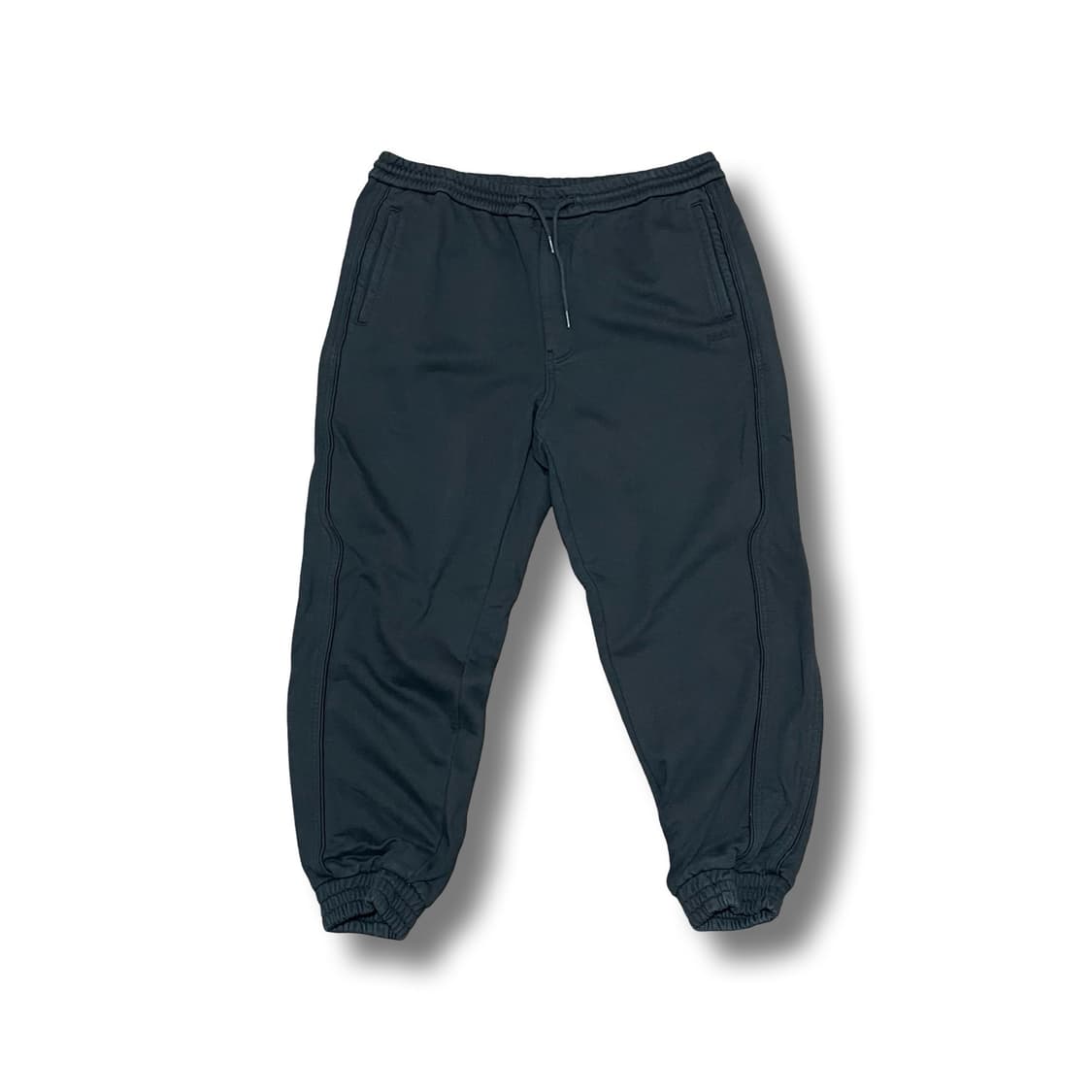 [52] 준지 블랙 해비스웻 조거 팬츠 민트급 상품이미지1