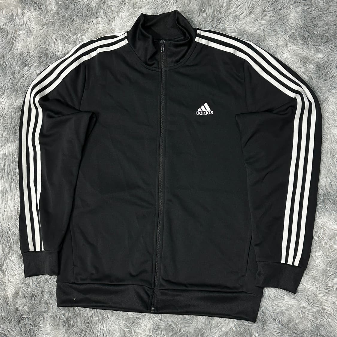 아디다스 삼선 트랙탑 져지 블랙 XL 상품이미지1