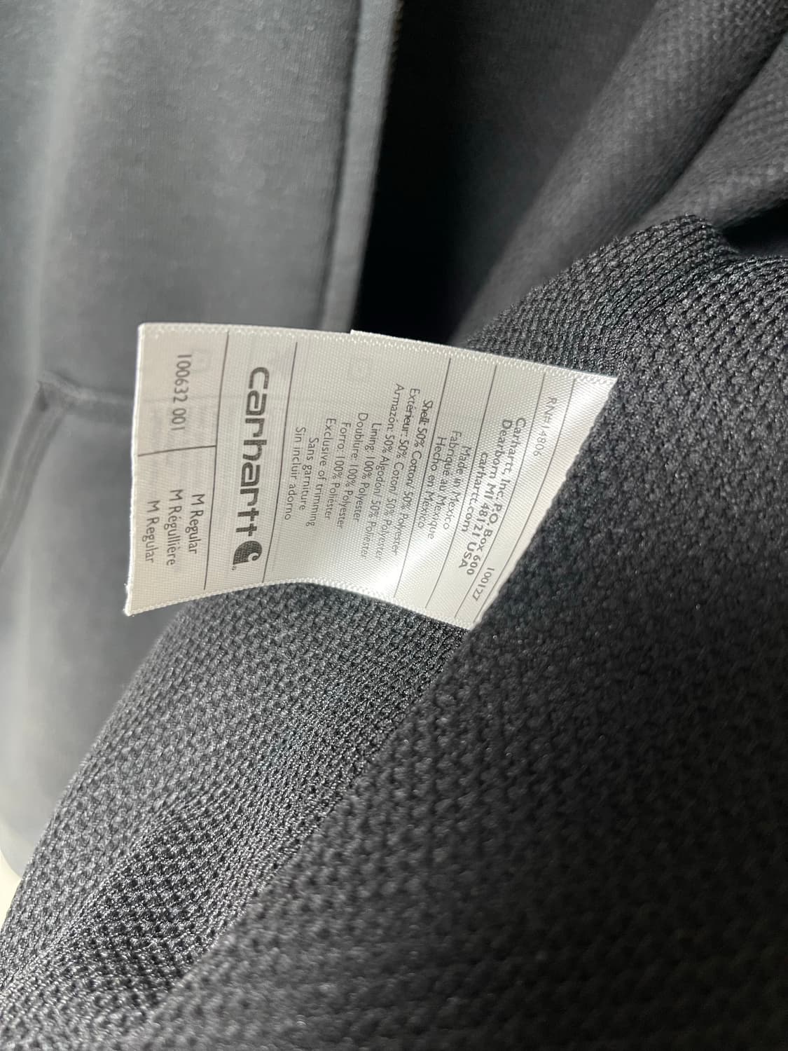 칼하트 정품 레인 써멀 후드집업 M 상품이미지9