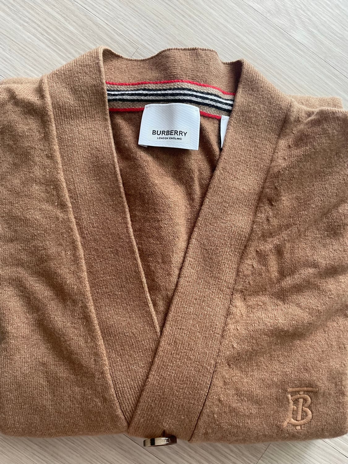 버버리 캐시미어 가디건 상품이미지2