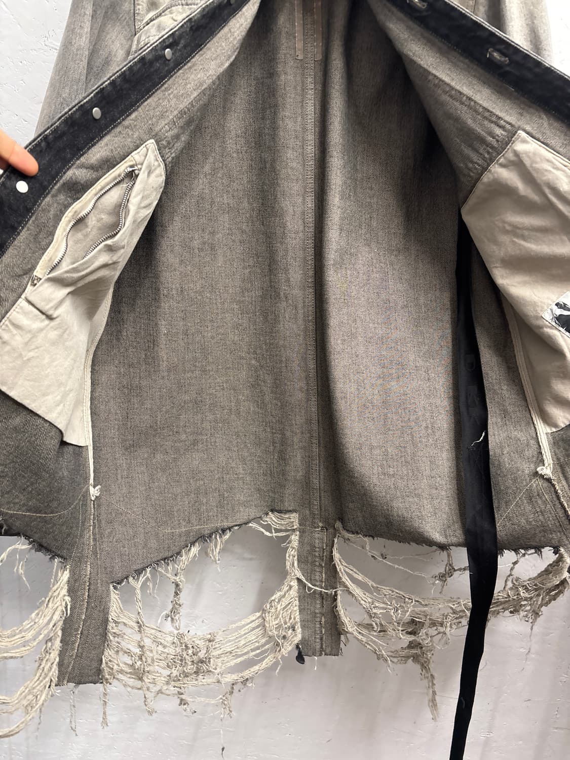 릭오웬스 다크쉐도우 outer shirt M 상품이미지10