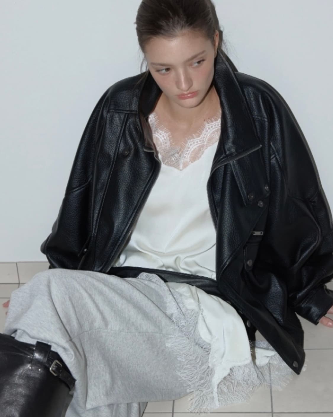 아수라 HERITAGE LEATHER JUMPER 레더자켓 상품이미지3