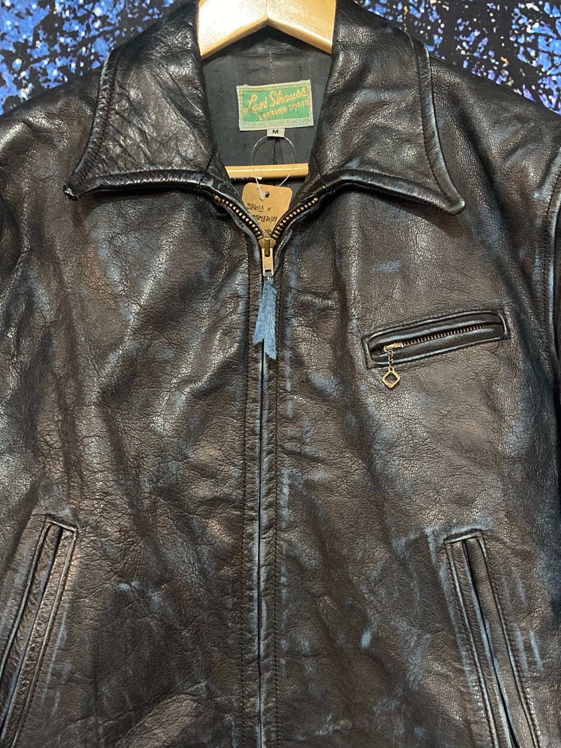 ⚜️리바이스 빈티지 클로딩X 에어로레더 콜라보 1930~년대 가죽재킷 상품이미지3