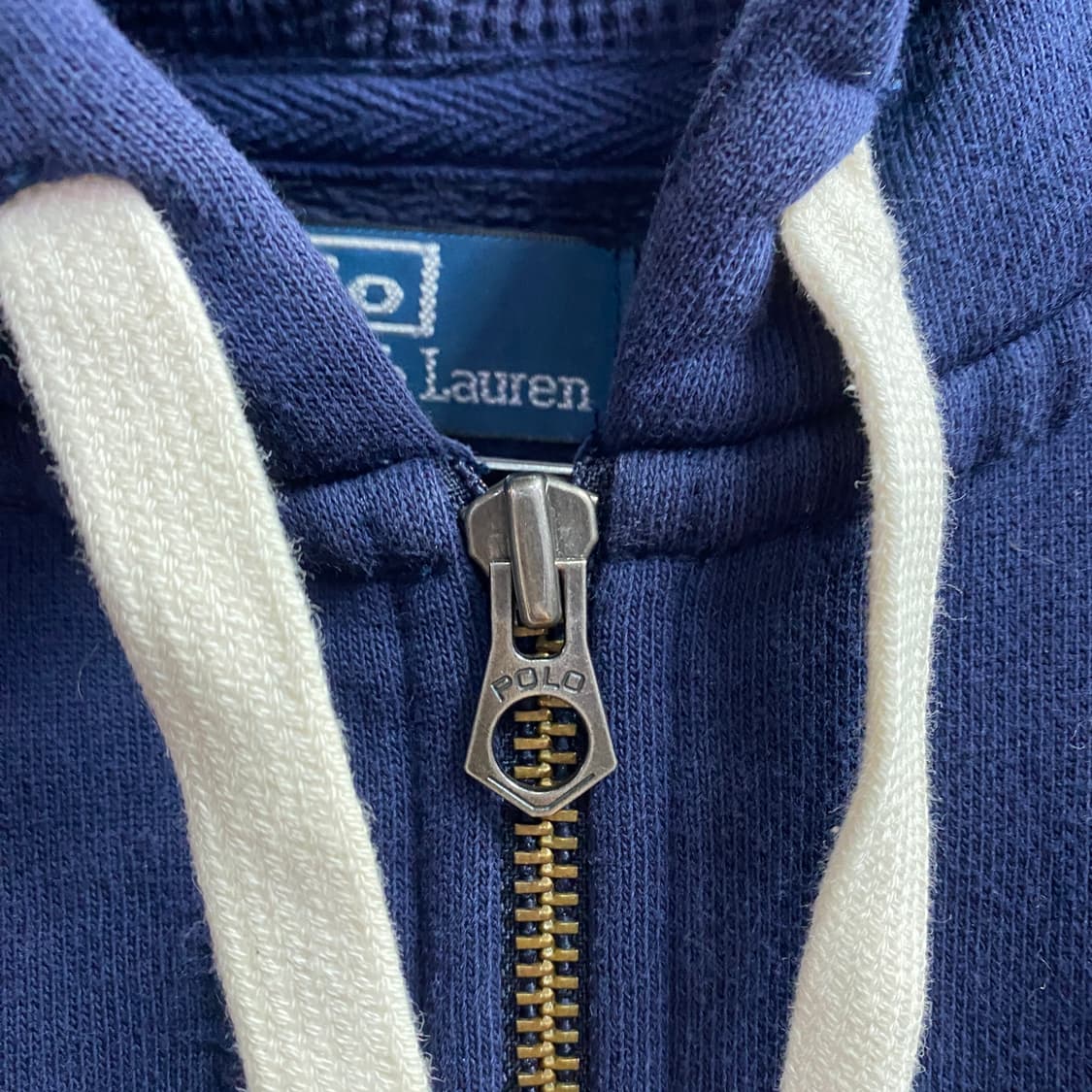 폴로랄프로렌 옐로우포니 네이비 풀 후드집업B4281 상품이미지4