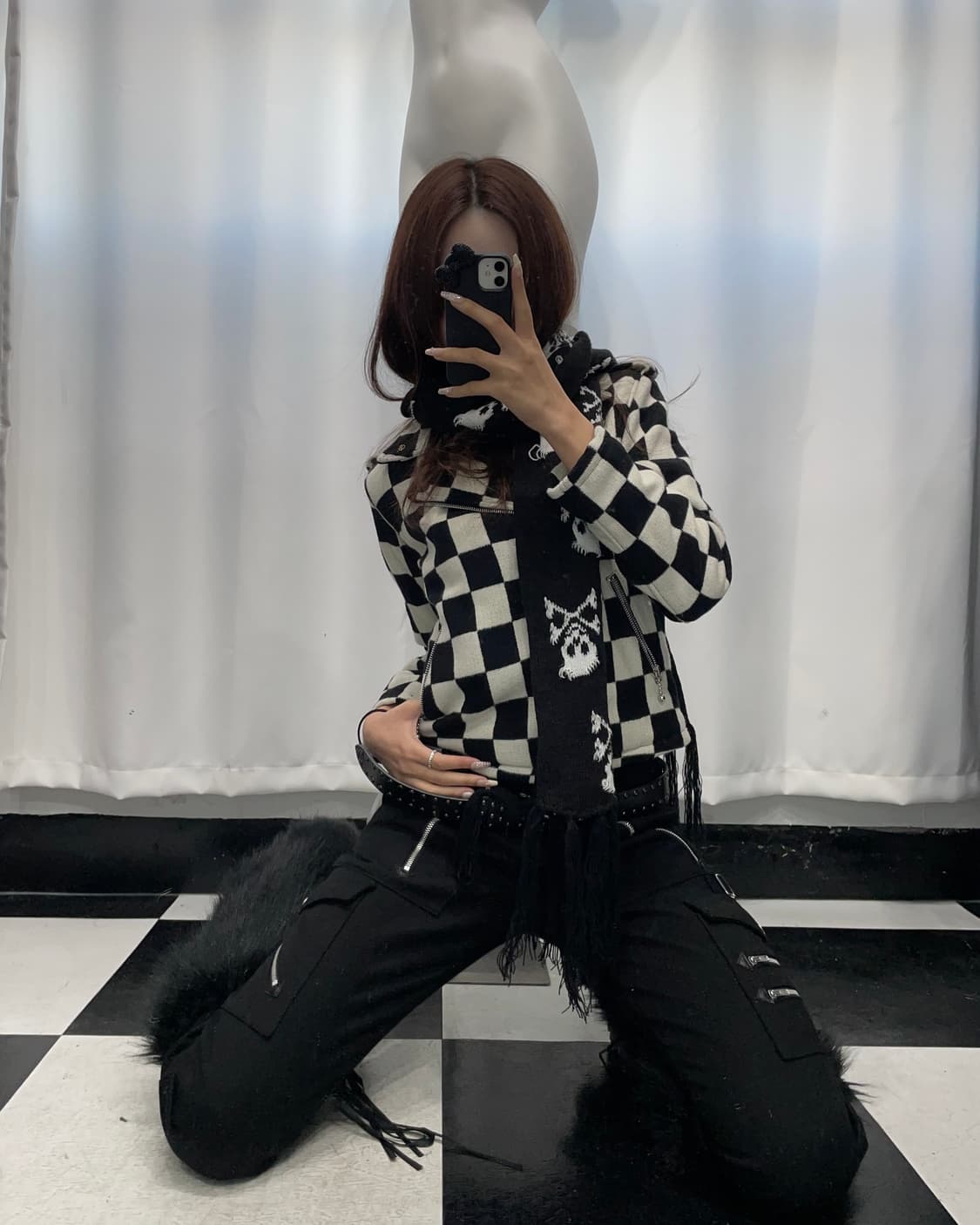 🎸체크 라이더 자켓🎸 상품이미지1