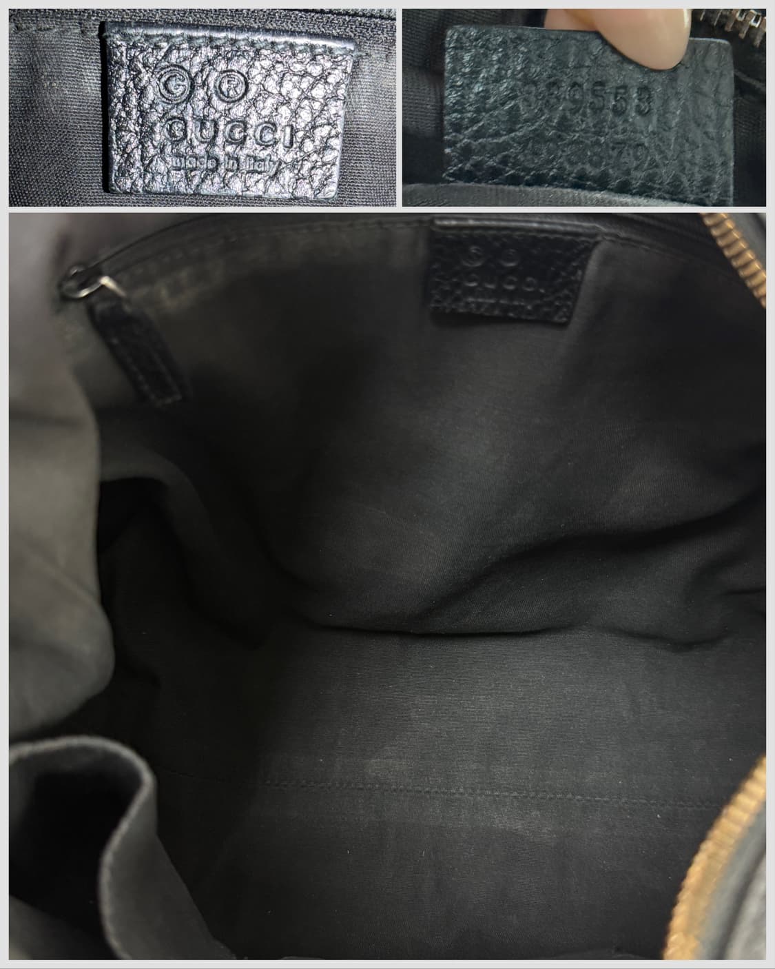 구찌 레더 참 호보백 상품이미지8