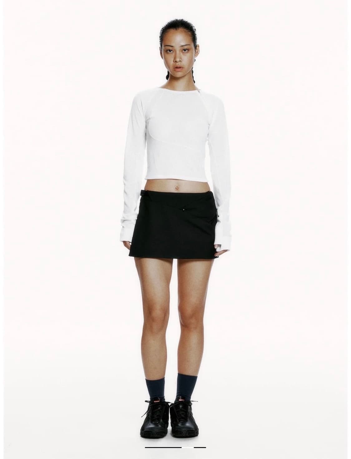 혜인서 Helix Long Sleeve 헬릭스 롱슬리브 화이트 상품이미지2