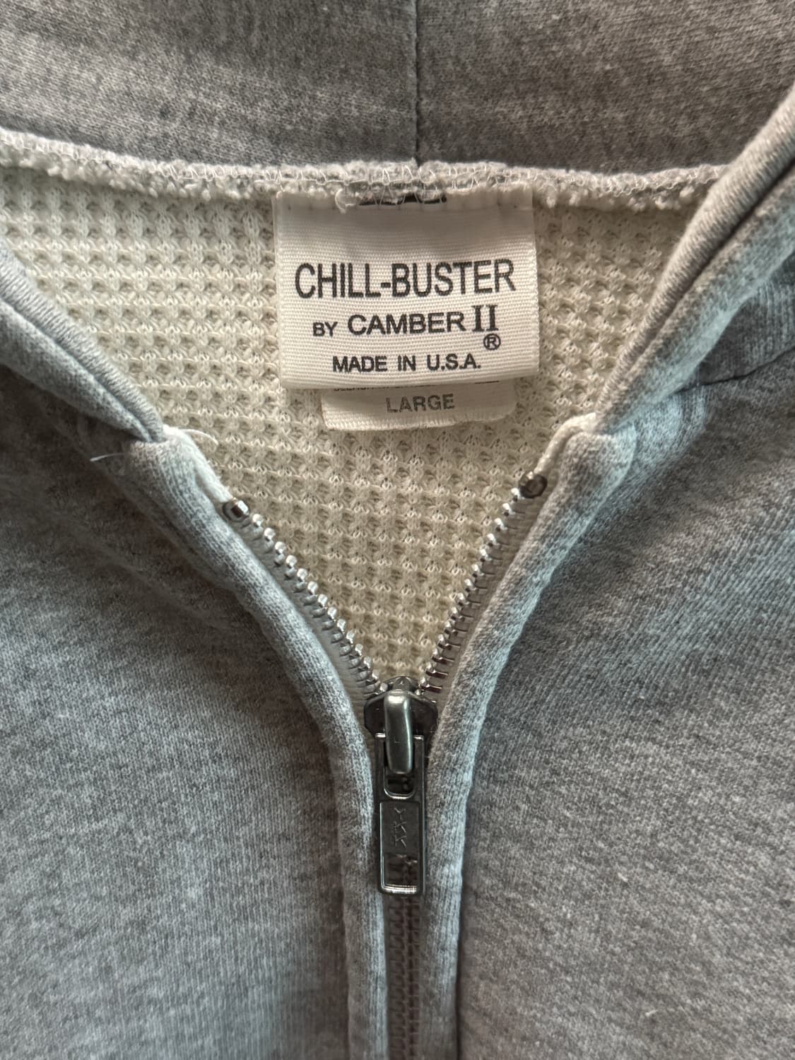 90s camber thermal zip hoodie 상품이미지3