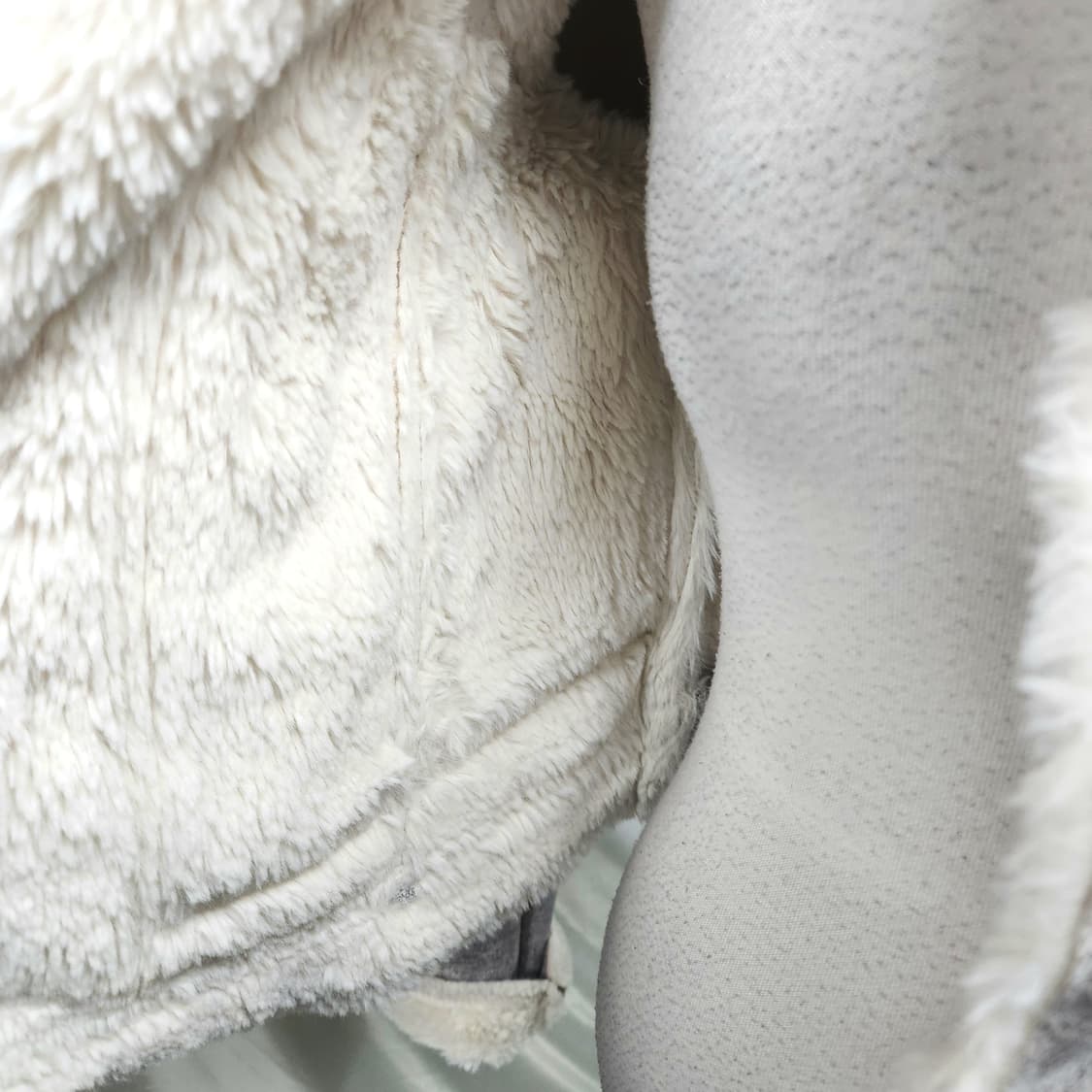 실버워싱 숏무스탕🔥 레어핏 시어링 자켓 상품이미지5