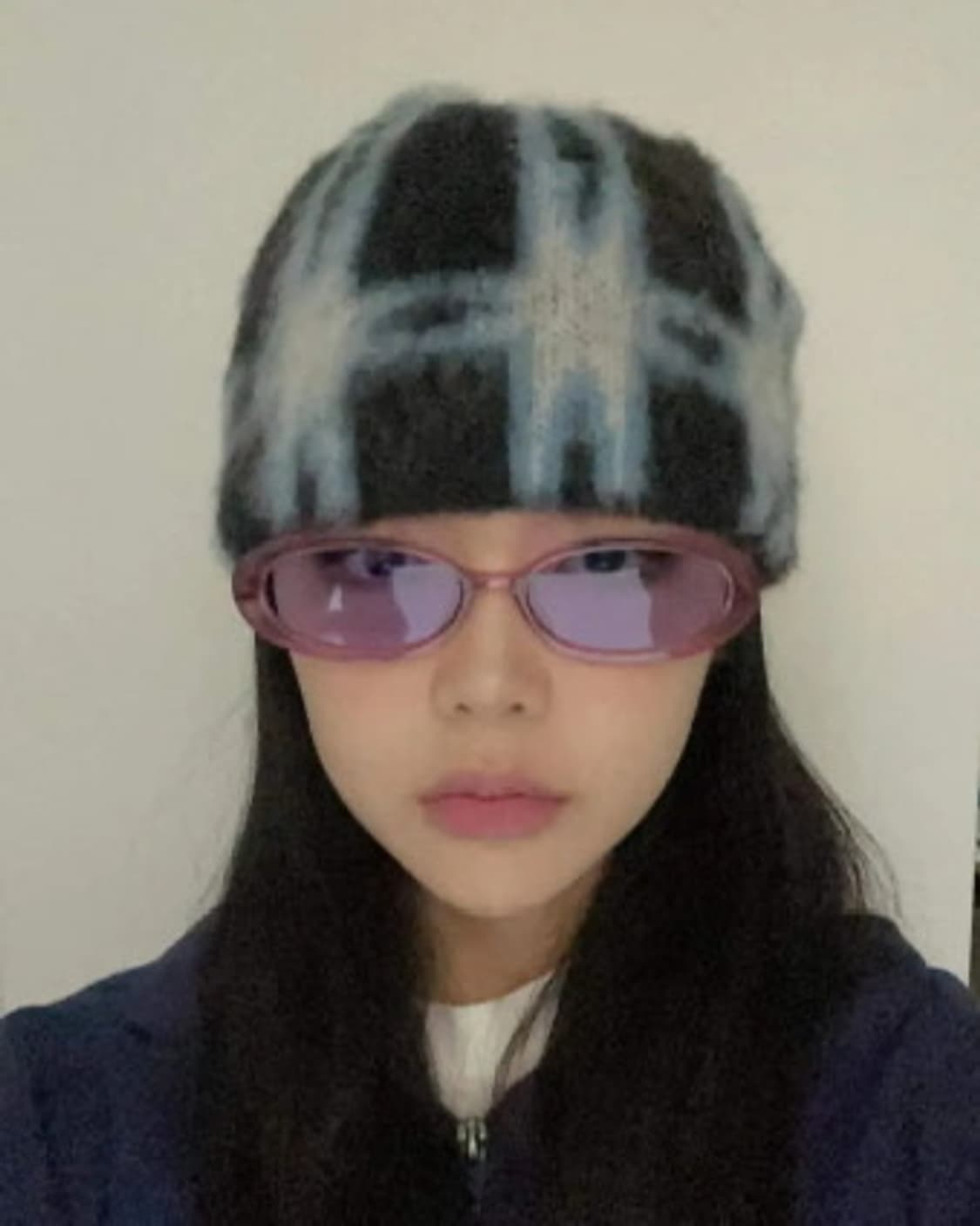 Cost Per Kilo Angora Beanie 코스트퍼킬로 스타 체크 상품이미지4