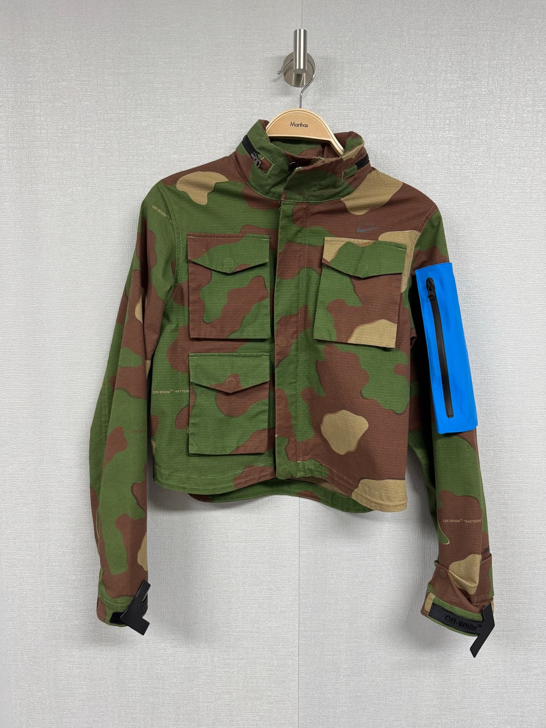 나이키x오프화이트 카모 코튼 자켓 상품이미지6