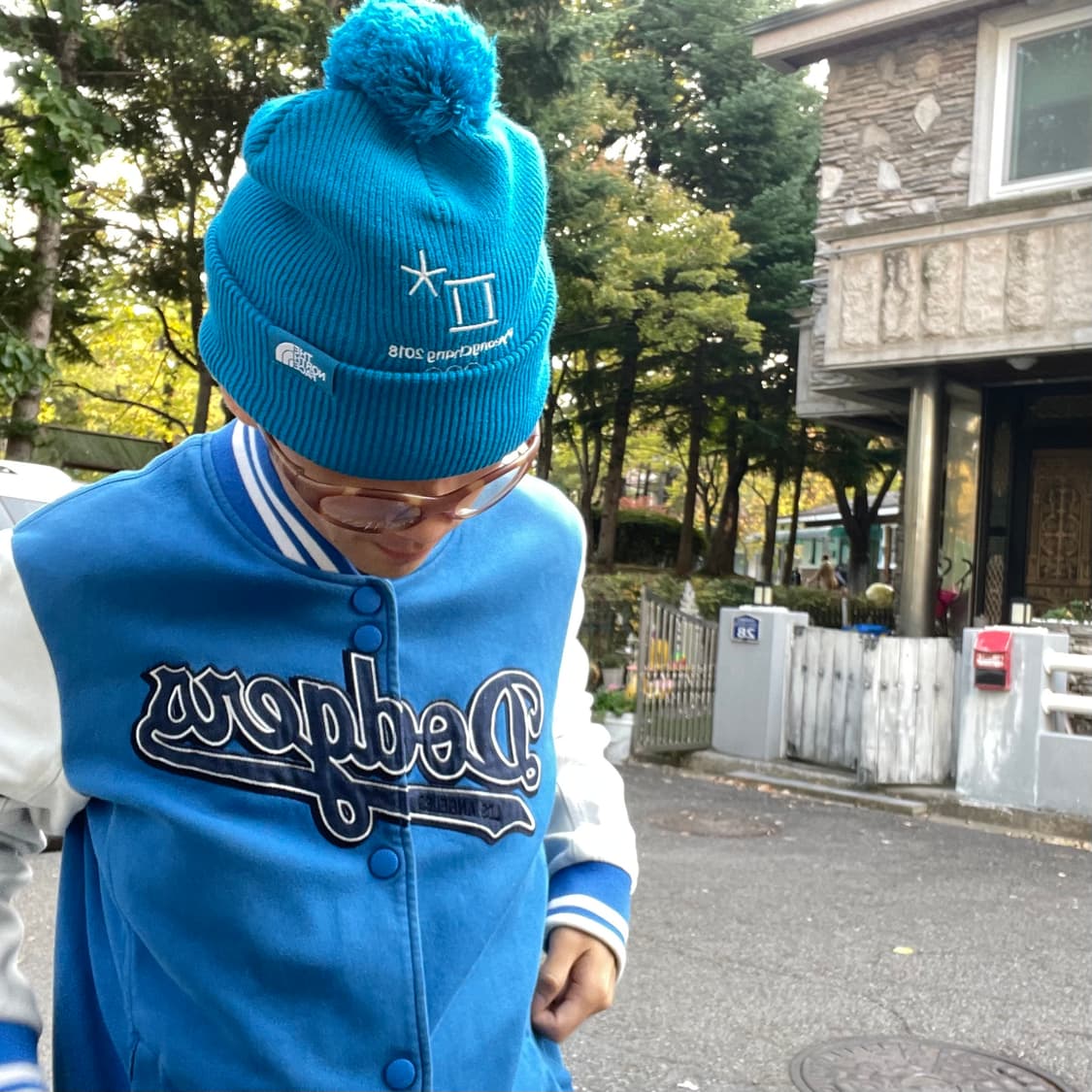 노스페이스 평창 올림픽 방울 비니 상품이미지3