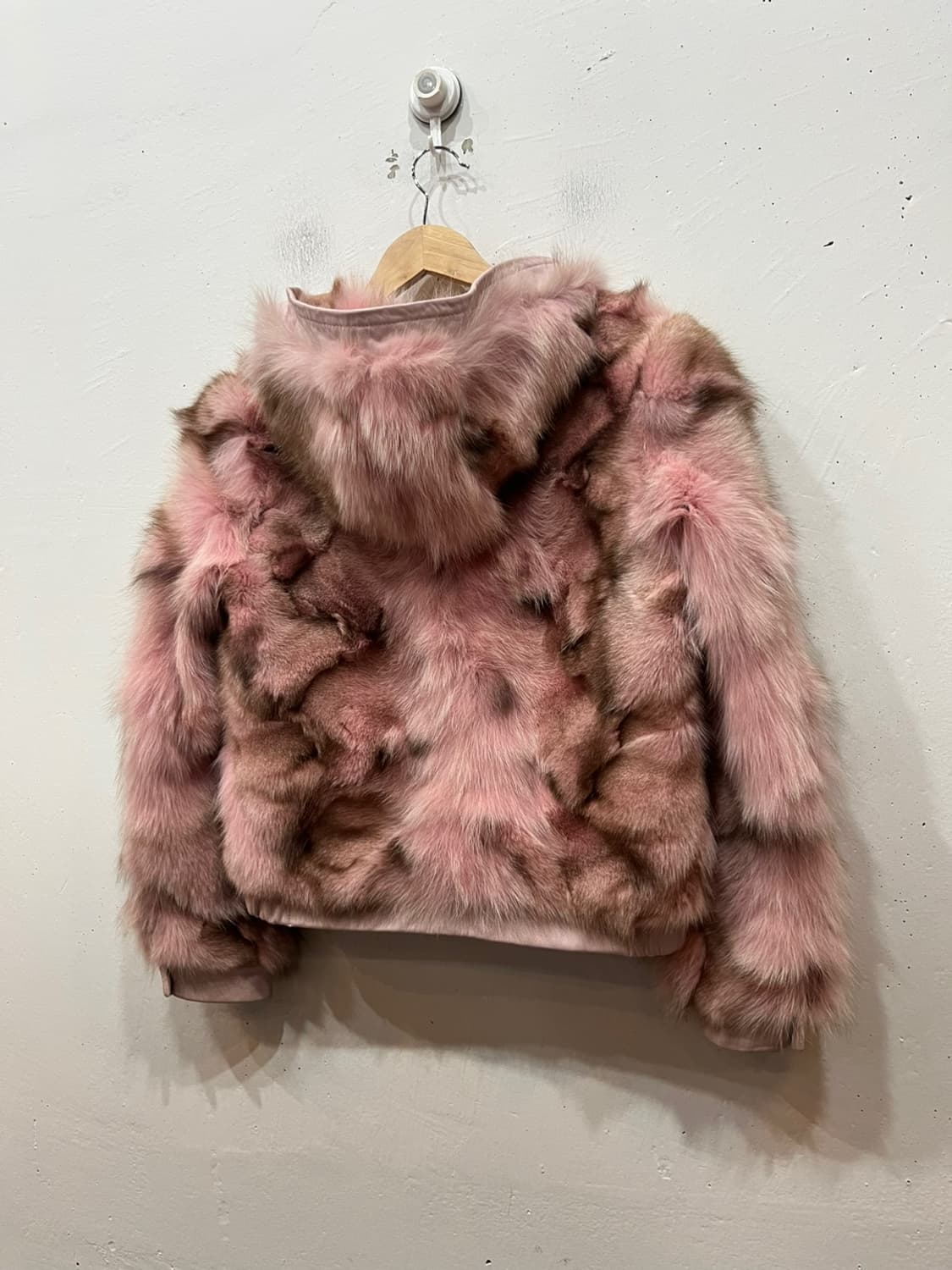 폭스퍼 양가죽 후드 자켓 상품이미지2