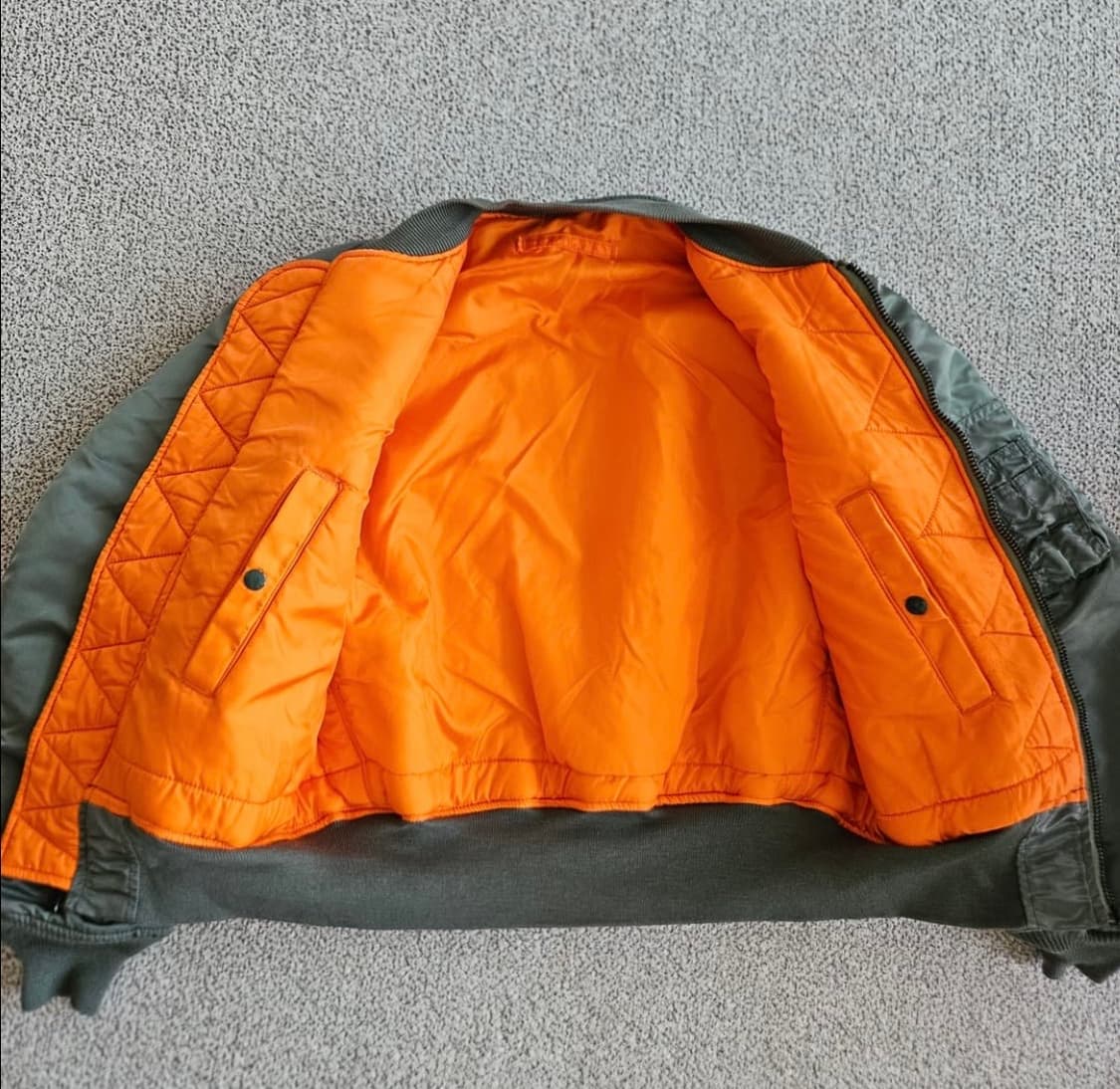 알파인더스트리 1968정밀복각 MA-1 상품이미지4