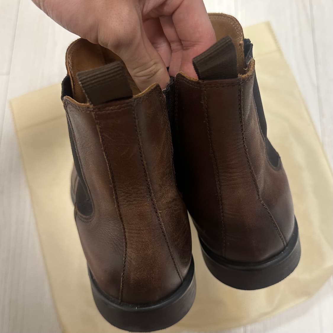 자라 레더 첼스부츠 275 상품이미지4