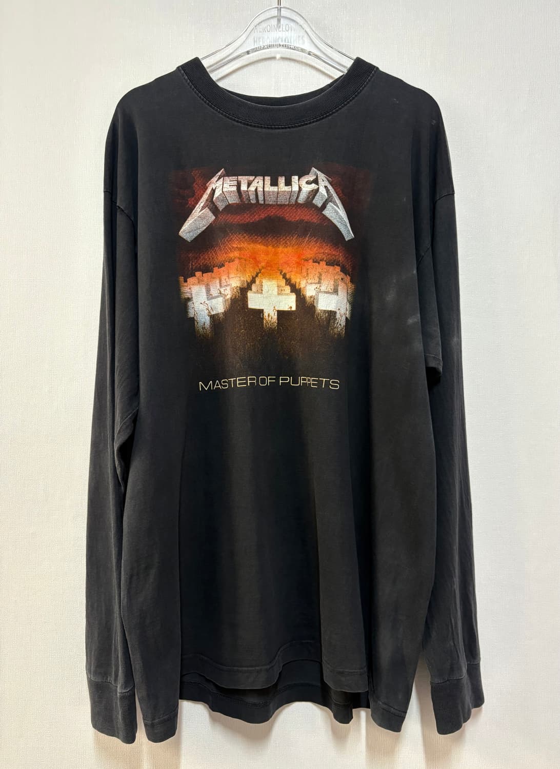[XL] 90's 메탈리카 Master of Puppets 롱슬리브 상품이미지1