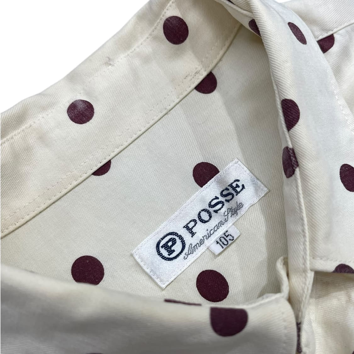 Posse 폴카 도트 셔츠 상품이미지4