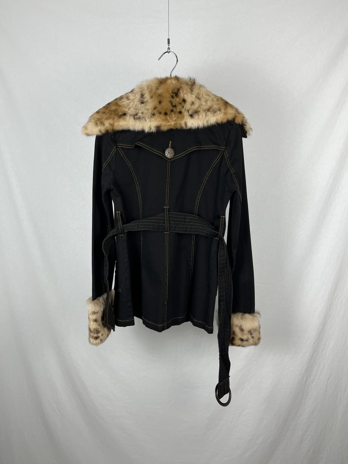 D.I.A  호피 퍼 코튼 자켓 상품이미지5