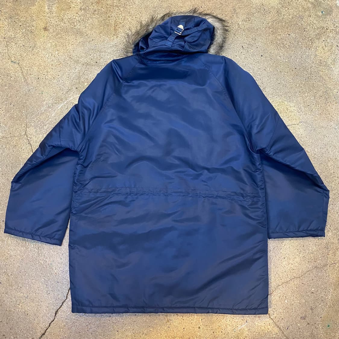 네이비 후드 퍼 야상 점퍼 n3b 상품이미지5