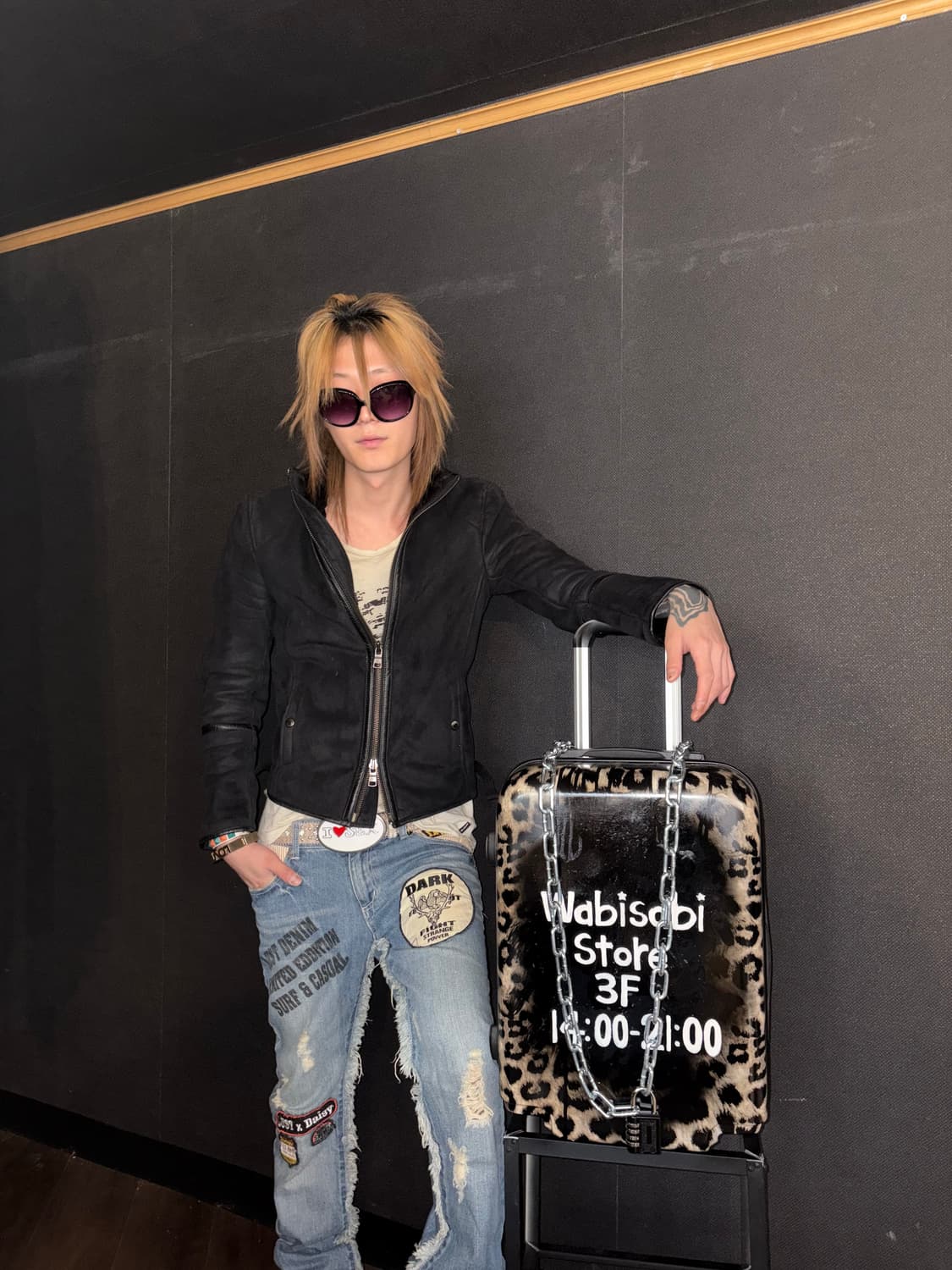 Armani suede jacket 상품이미지1