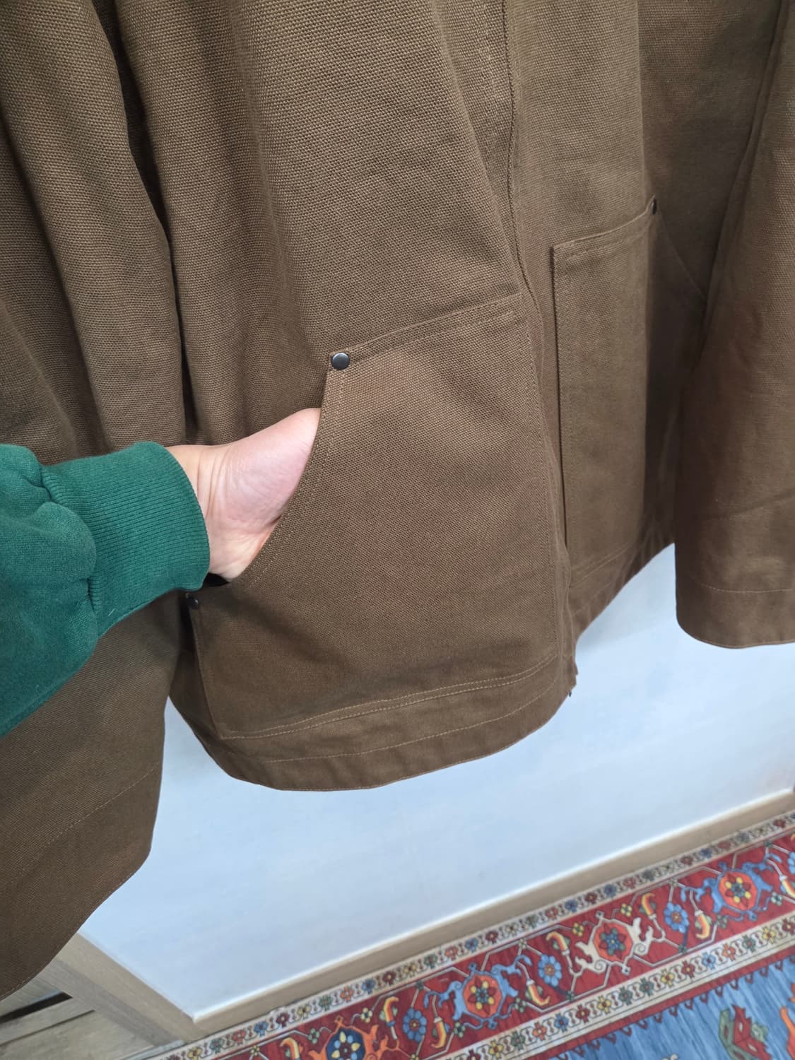 러기드하우스 빅사이즈 캔버스 워크웨어 초어자켓 xxxl xxxxl 상품이미지5