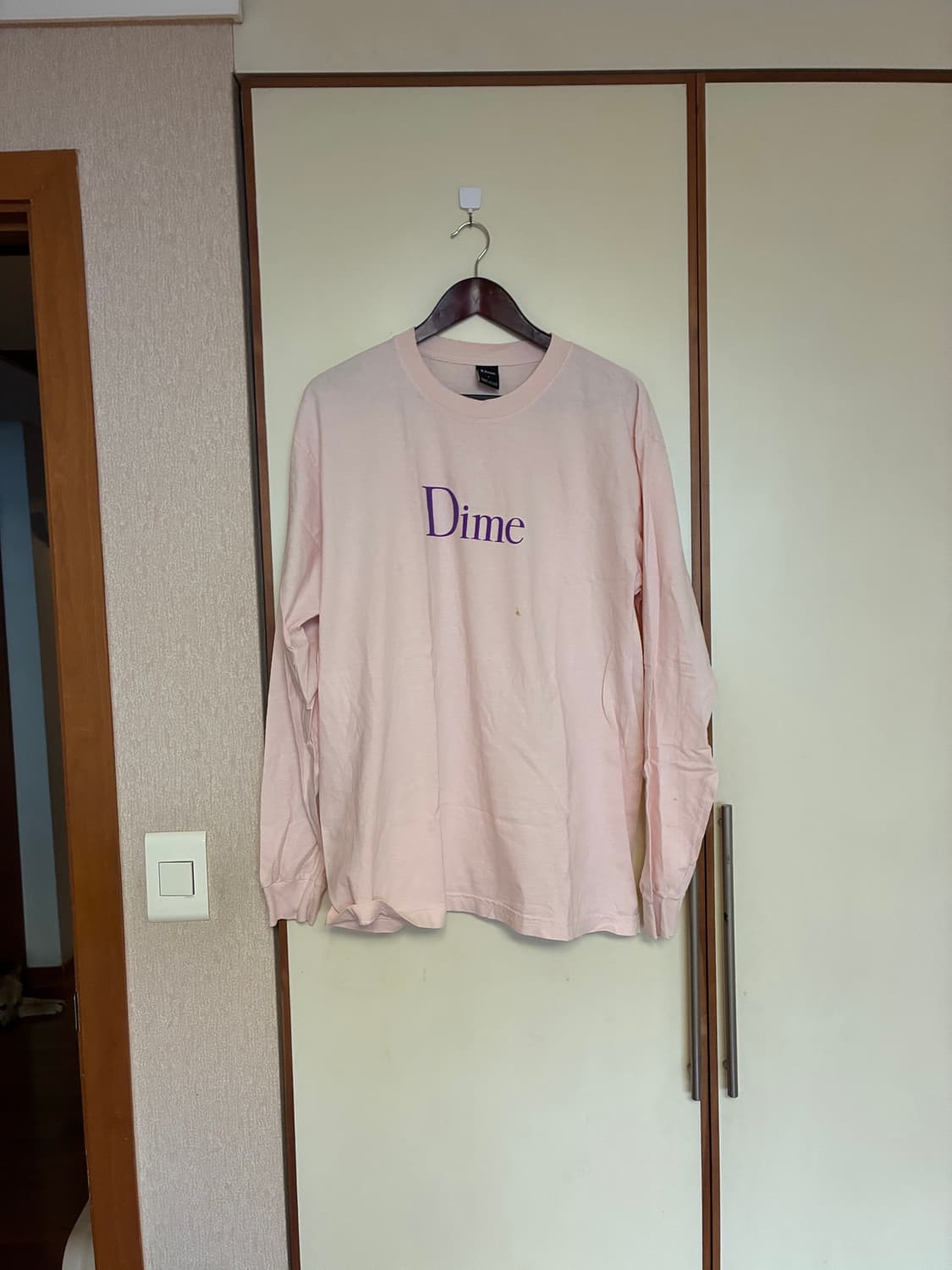 dime 연핑크 롱슬리브 상품이미지1