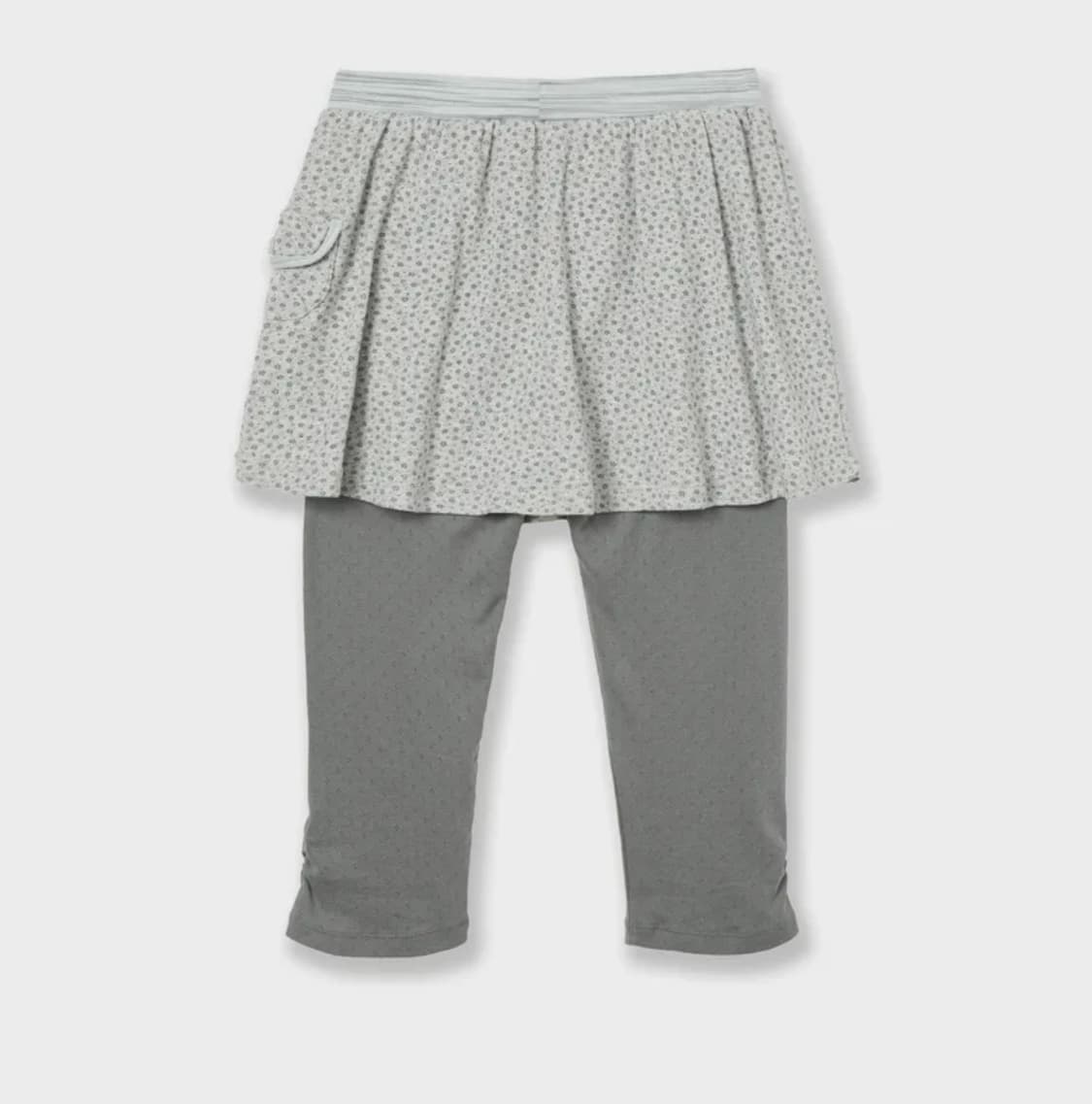 FLOWER SKIRT LEGGINGS [GREY] 상품이미지2