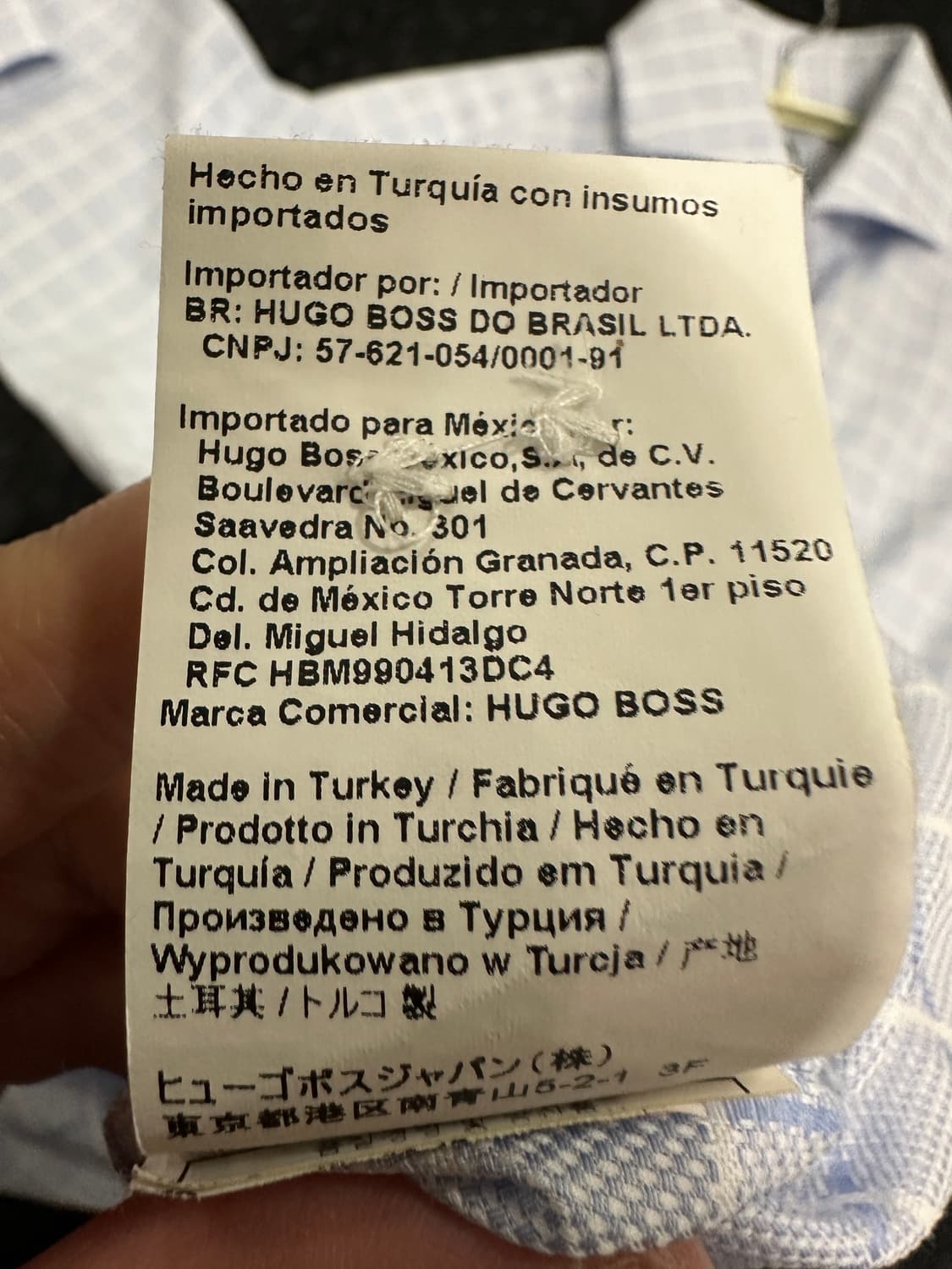 휴고보스 슬림핏 셔츠 상품이미지7