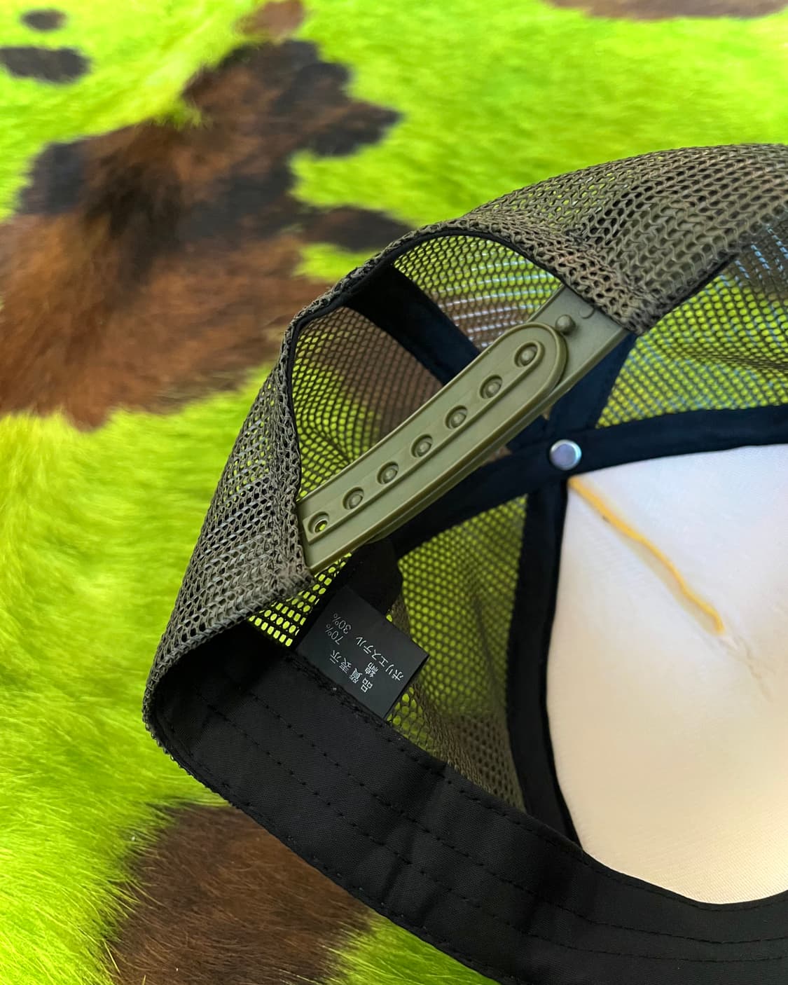 Japanese Vintage Skull Pattern Mesh Cap 상품이미지5